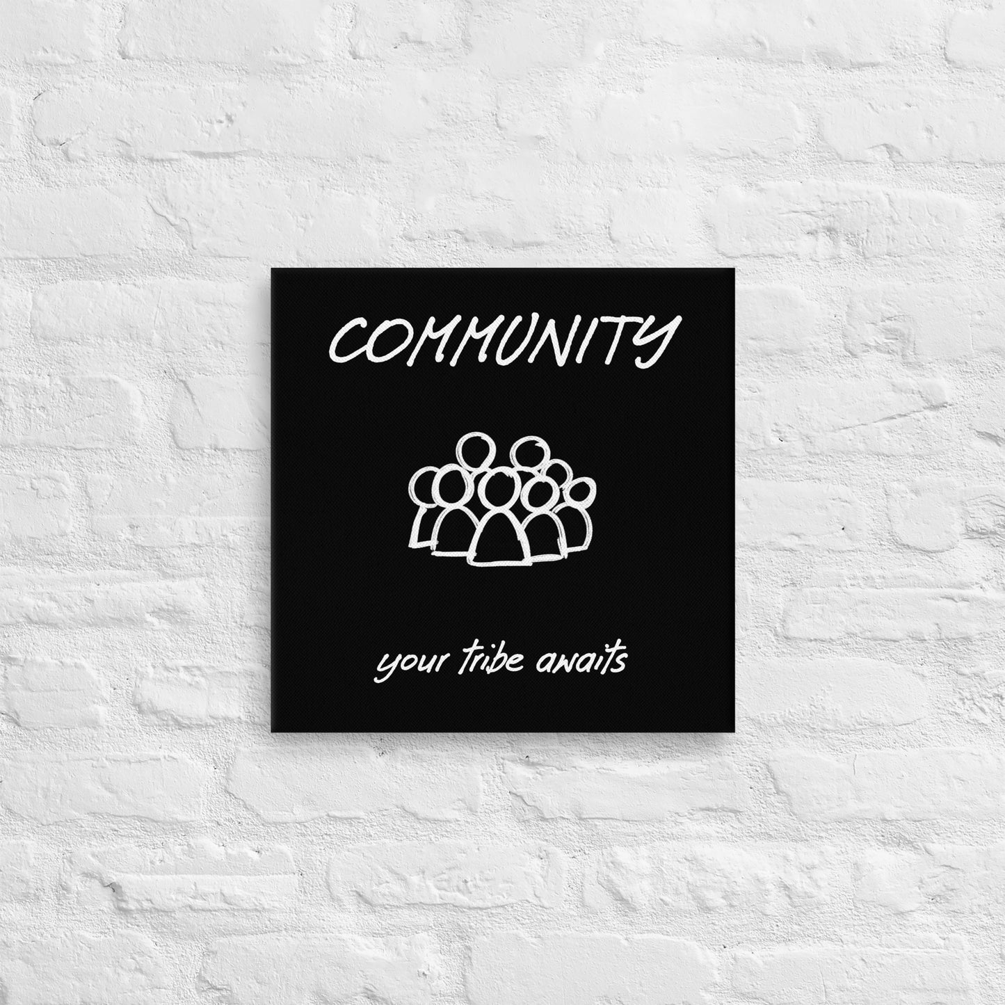 Community thin canvas