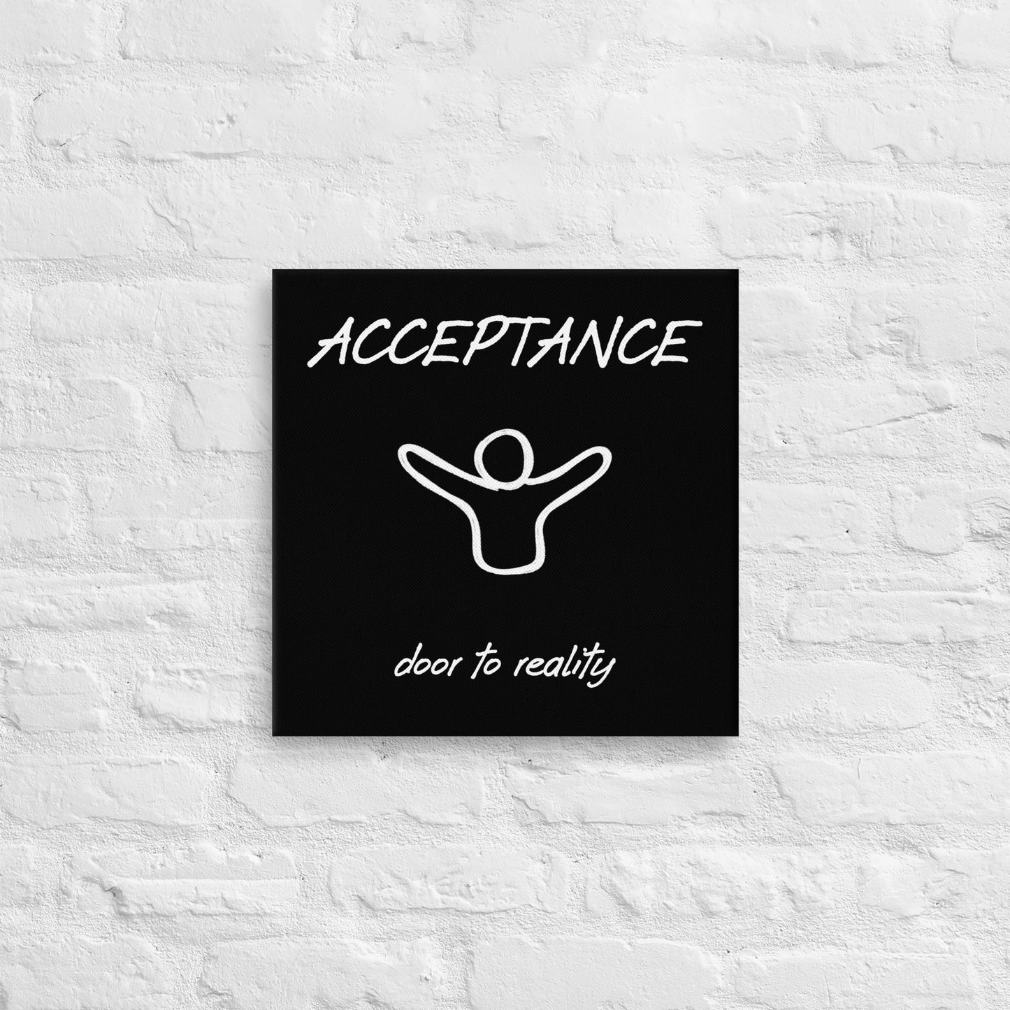 Acceptance thin canvas