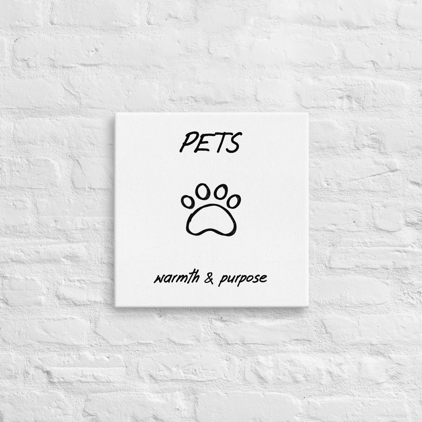 Pet thin canvas