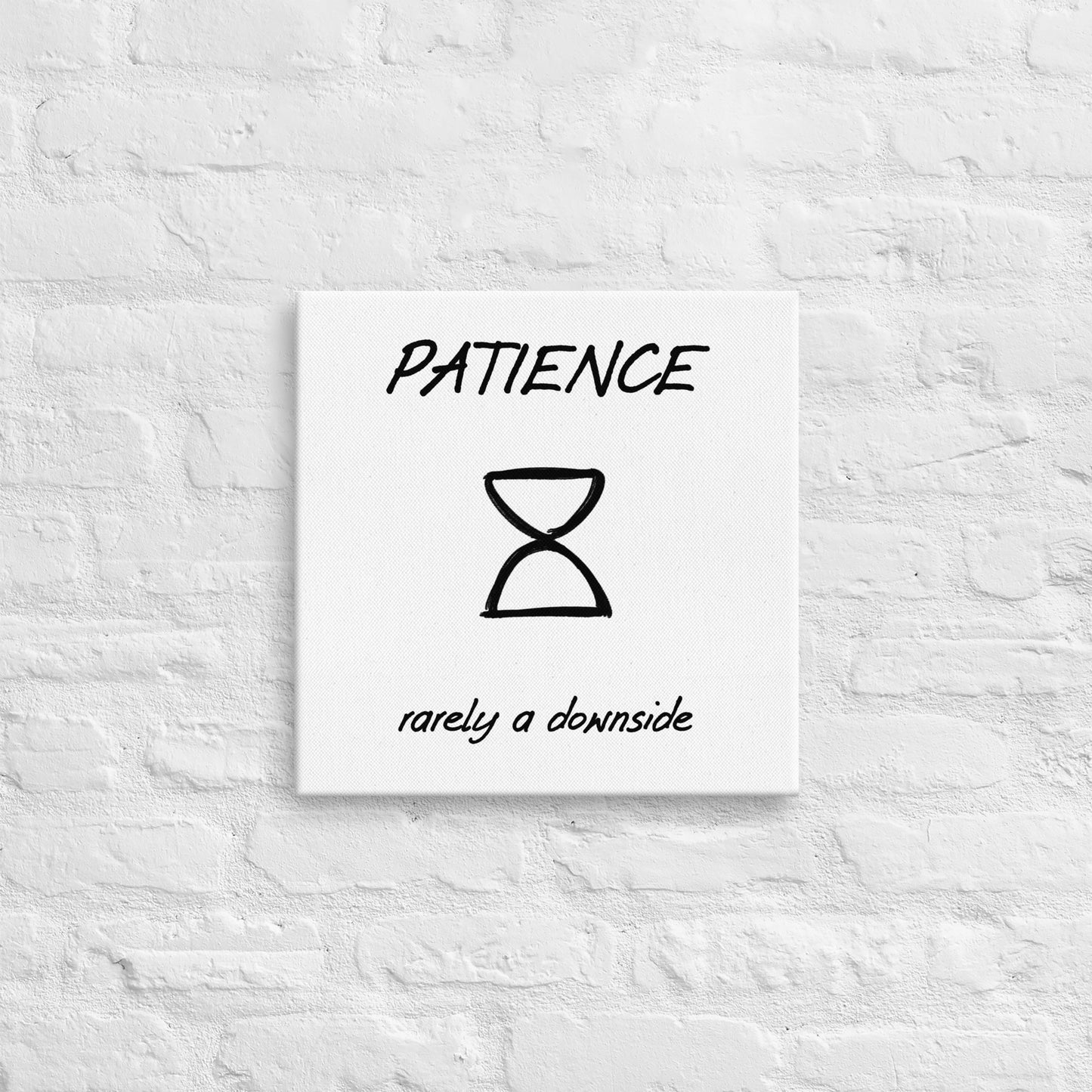 Patience thin canvas