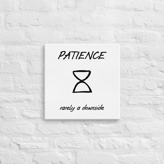 Patience thin canvas