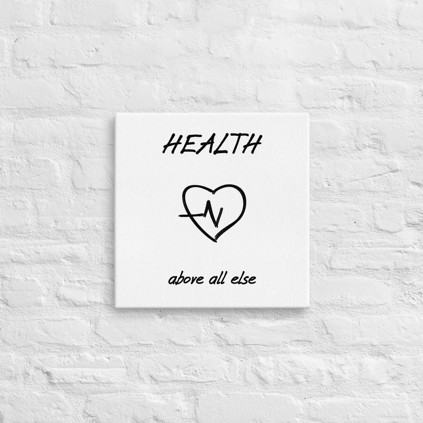 Health thin canvas