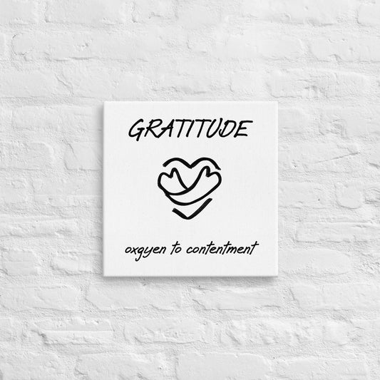 Gratitude thin canvas