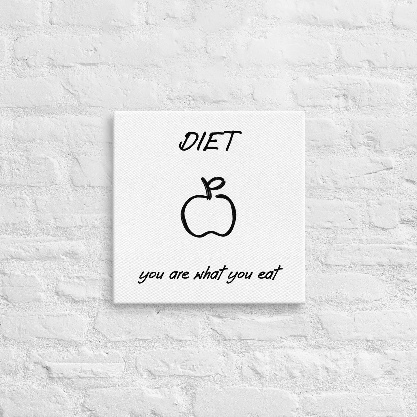 Diet thin canvas