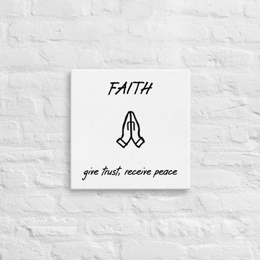 Faith thin canvas