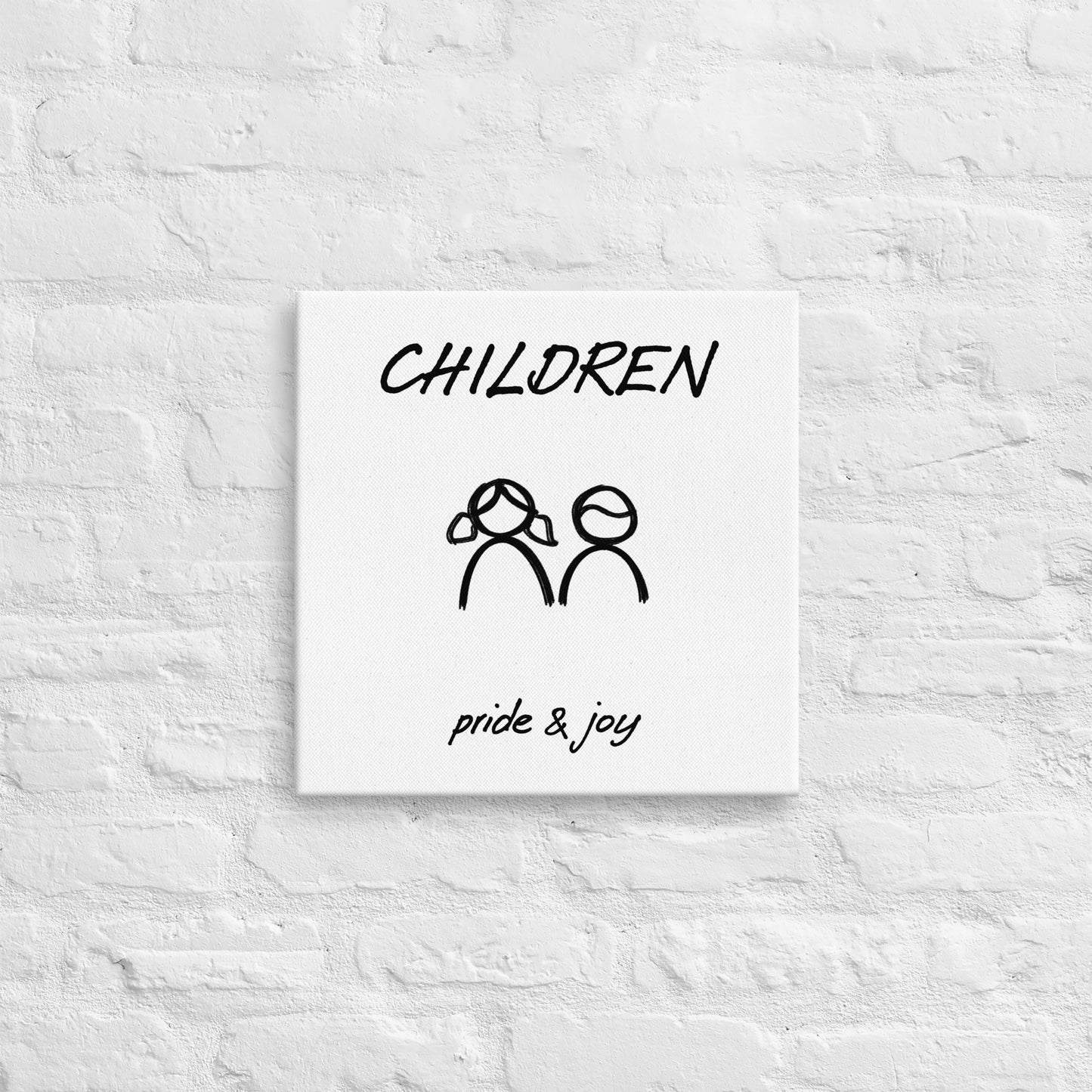 Children thin canvas