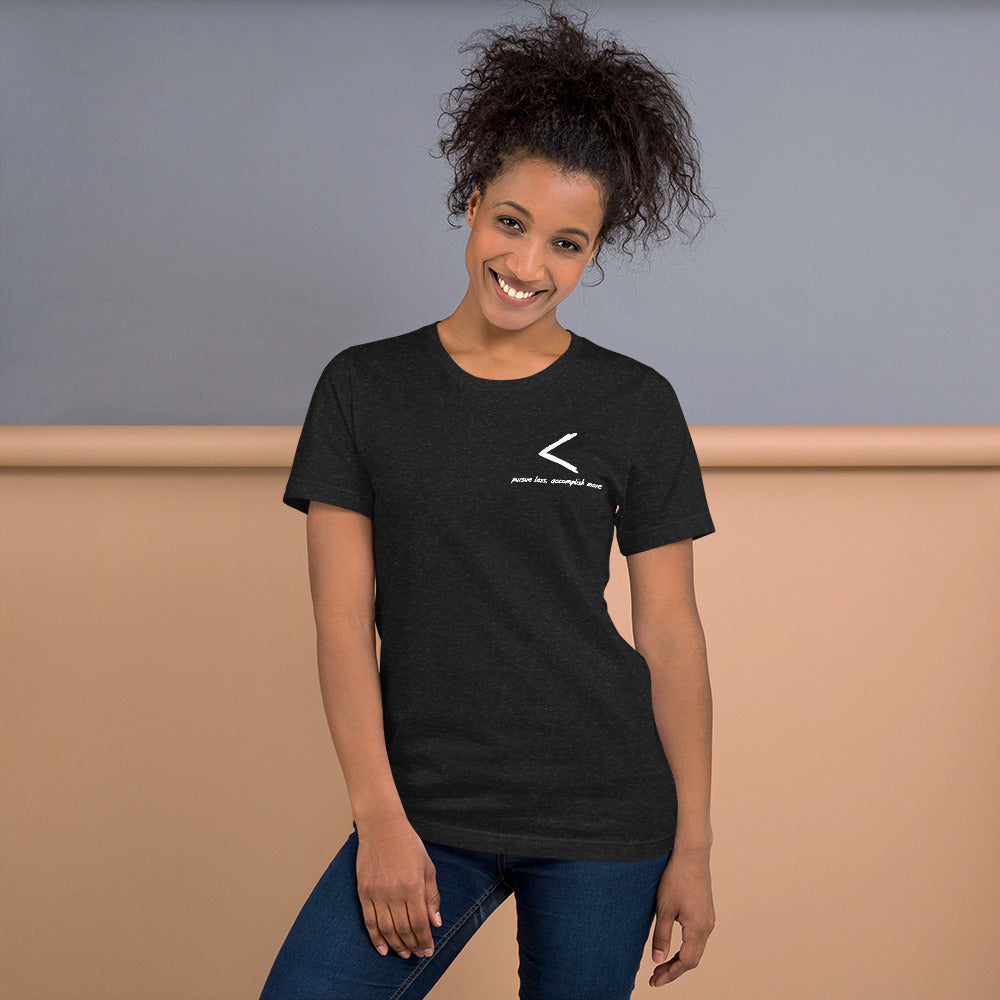 Minimalism unisex t-shirt