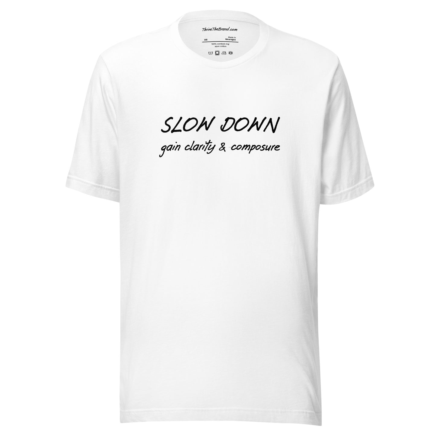 Slow down unisex t-shirt