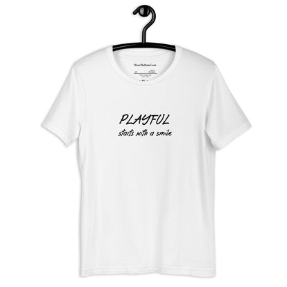 Playful unisex t-shirt