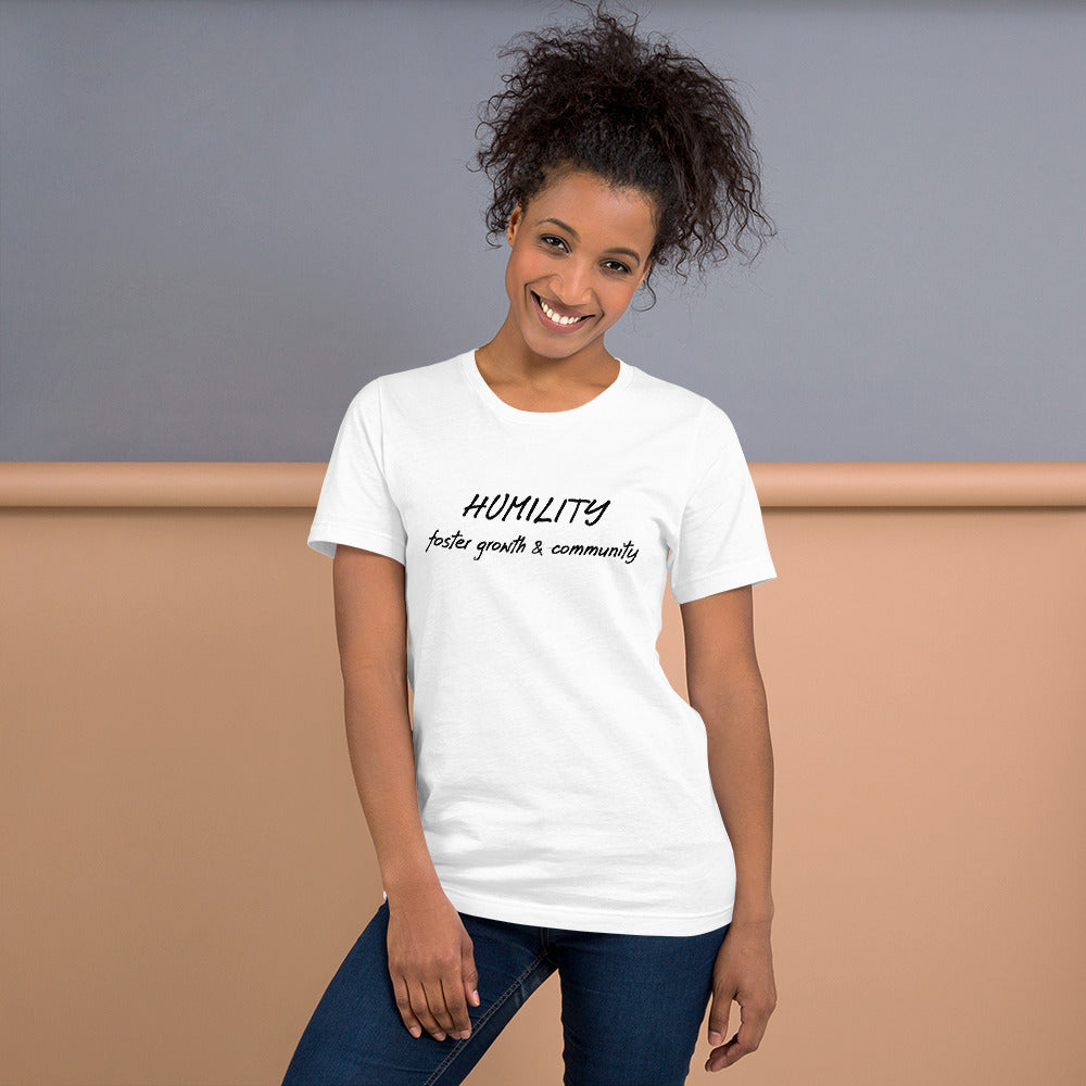 Humility unisex t-shirt