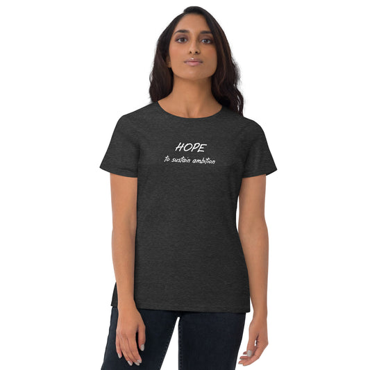 Hope women's short sleeve t-shirt