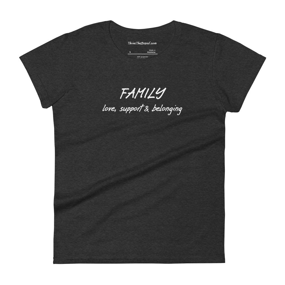 Family women's short sleeve t-shirt